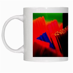 Plastic Brush Color Yellow Red White Mugs