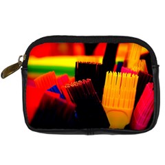 Plastic Brush Color Yellow Red Digital Camera Cases