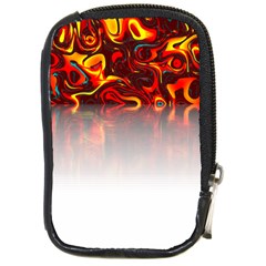 Effect Pattern Brush Red Compact Camera Cases by Amaryn4rt