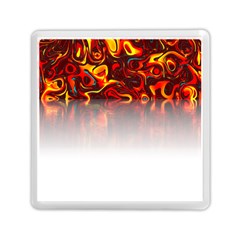 Effect Pattern Brush Red Memory Card Reader (square)  by Amaryn4rt