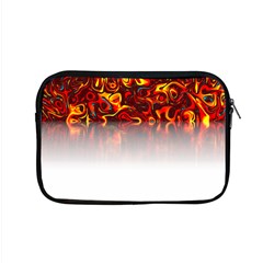 Effect Pattern Brush Red Apple Macbook Pro 15  Zipper Case