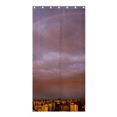 Rain Rainbow Pink Clouds Shower Curtain 36  X 72  (stall)  by Amaryn4rt