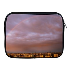 Rain Rainbow Pink Clouds Apple Ipad 2/3/4 Zipper Cases by Amaryn4rt