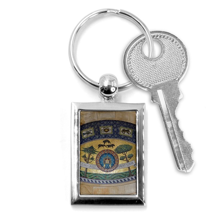 Peace Monument Werder Mountain Key Chains (Rectangle) 