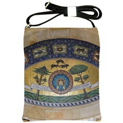 Peace Monument Werder Mountain Shoulder Sling Bags by Amaryn4rt