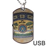 Peace Monument Werder Mountain Dog Tag USB Flash (One Side) Front