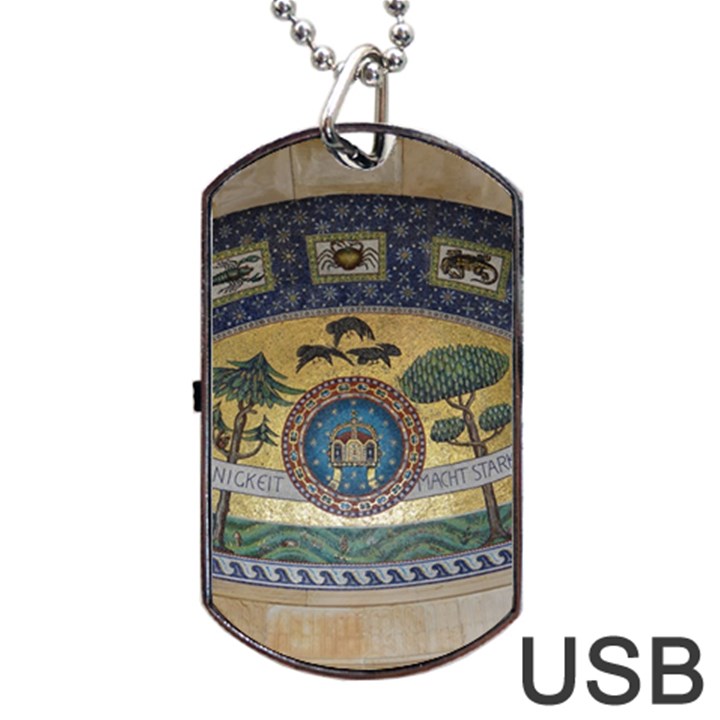 Peace Monument Werder Mountain Dog Tag USB Flash (One Side)