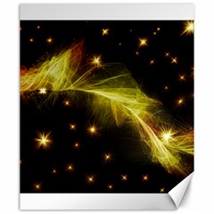 Particles Vibration Line Wave Canvas 20  X 24   by Amaryn4rt