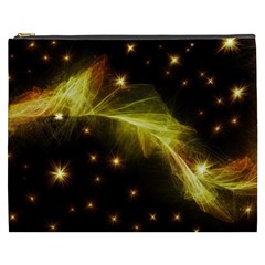 Particles Vibration Line Wave Cosmetic Bag (xxxl)  by Amaryn4rt