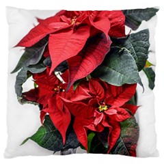 Star Of Bethlehem Star Red Large Cushion Case (two Sides) by Amaryn4rt