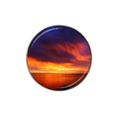 Sunset The Pacific Ocean Evening Hat Clip Ball Marker (4 Pack) by Amaryn4rt