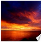 Sunset The Pacific Ocean Evening Canvas 20  x 20   19 x19.27  Canvas - 1