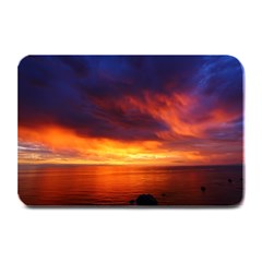 Sunset The Pacific Ocean Evening Plate Mats by Amaryn4rt