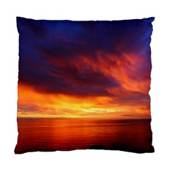 Sunset The Pacific Ocean Evening Standard Cushion Case (one Side) by Amaryn4rt