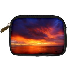 Sunset The Pacific Ocean Evening Digital Camera Cases by Amaryn4rt