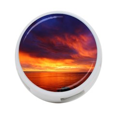 Sunset The Pacific Ocean Evening 4-port Usb Hub (two Sides)  by Amaryn4rt