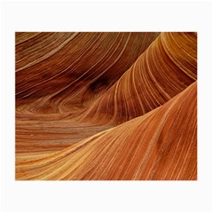 Sandstone The Wave Rock Nature Red Sand Small Glasses Cloth