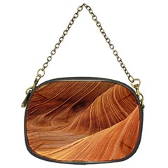 Sandstone The Wave Rock Nature Red Sand Chain Purses (One Side) 