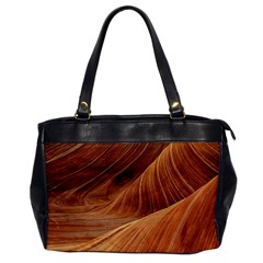 Sandstone The Wave Rock Nature Red Sand Office Handbags