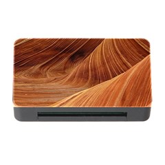 Sandstone The Wave Rock Nature Red Sand Memory Card Reader with CF