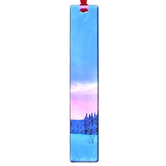 Winter Landscape Snow Forest Trees Large Book Marks by Amaryn4rt