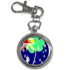 St  Patrick Australia And Ireland Irish Shamrock Australian Country Flag  Key Chain Watches by yoursparklingshop