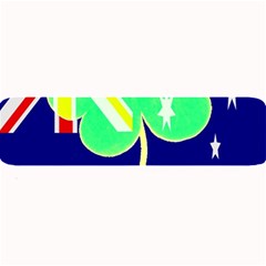 St  Patrick Australia And Ireland Irish Shamrock Australian Country Flag  Large Bar Mats by yoursparklingshop