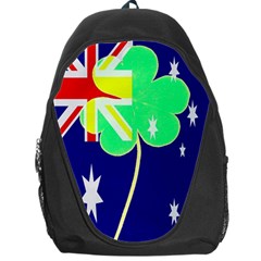 St  Patrick Australia And Ireland Irish Shamrock Australian Country Flag  Backpack Bag by yoursparklingshop