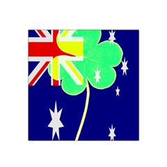 St  Patrick Australia And Ireland Irish Shamrock Australian Country Flag  Satin Bandana Scarf by yoursparklingshop