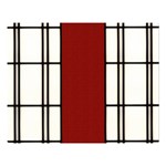 SHOJI - RED Double Sided Flano Blanket (Large)  80 x60  Blanket Front