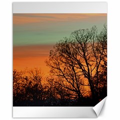 Twilight Sunset Sky Evening Clouds Canvas 16  X 20   by Amaryn4rt