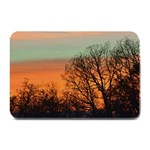 Twilight Sunset Sky Evening Clouds Plate Mats 18 x12  Plate Mat