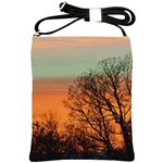 Twilight Sunset Sky Evening Clouds Shoulder Sling Bags Front