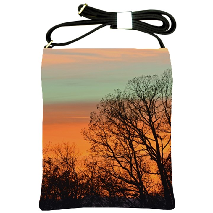 Twilight Sunset Sky Evening Clouds Shoulder Sling Bags