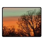 Twilight Sunset Sky Evening Clouds Fleece Blanket (Small) 50 x40  Blanket Front