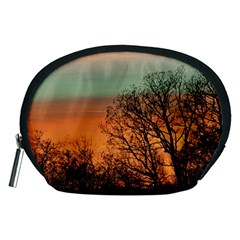 Twilight Sunset Sky Evening Clouds Accessory Pouches (medium)  by Amaryn4rt