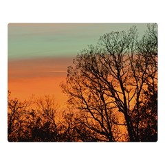 Twilight Sunset Sky Evening Clouds Double Sided Flano Blanket (large)  by Amaryn4rt