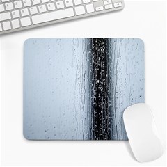 Rain Raindrop Drop Of Water Drip Large Mousepads by Amaryn4rt