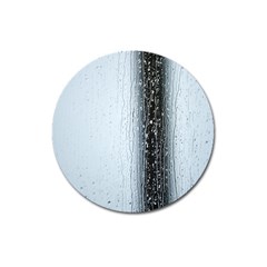 Rain Raindrop Drop Of Water Drip Magnet 3  (round) by Amaryn4rt