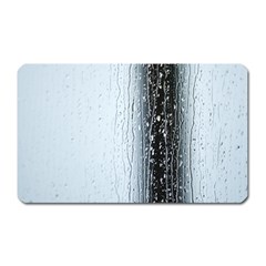 Rain Raindrop Drop Of Water Drip Magnet (rectangular) by Amaryn4rt