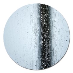 Rain Raindrop Drop Of Water Drip Magnet 5  (round) by Amaryn4rt