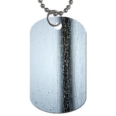 Rain Raindrop Drop Of Water Drip Dog Tag (two Sides) by Amaryn4rt