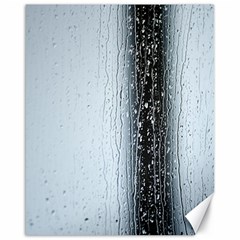 Rain Raindrop Drop Of Water Drip Canvas 16  X 20   by Amaryn4rt