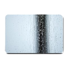 Rain Raindrop Drop Of Water Drip Small Doormat  by Amaryn4rt