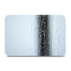 Rain Raindrop Drop Of Water Drip Plate Mats by Amaryn4rt