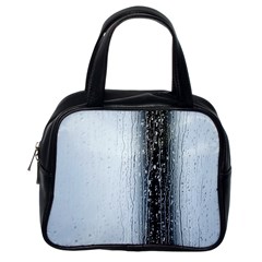 Rain Raindrop Drop Of Water Drip Classic Handbags (one Side) by Amaryn4rt