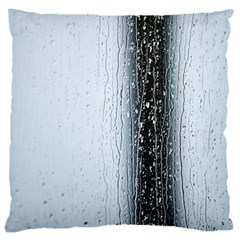 Rain Raindrop Drop Of Water Drip Large Cushion Case (two Sides) by Amaryn4rt