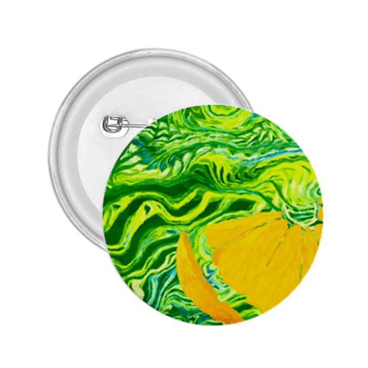 Zitro Abstract Sour Texture Food 2.25  Buttons