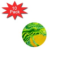 Zitro Abstract Sour Texture Food 1  Mini Buttons (10 Pack)  by Amaryn4rt