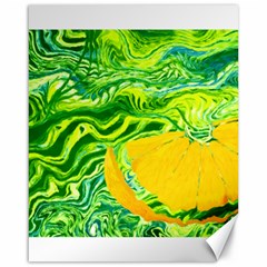 Zitro Abstract Sour Texture Food Canvas 16  X 20   by Amaryn4rt